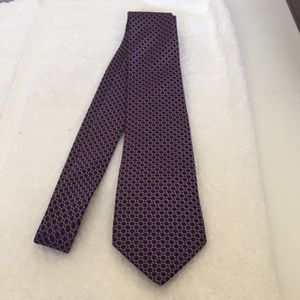 NWOT Valentino purple silk tie
